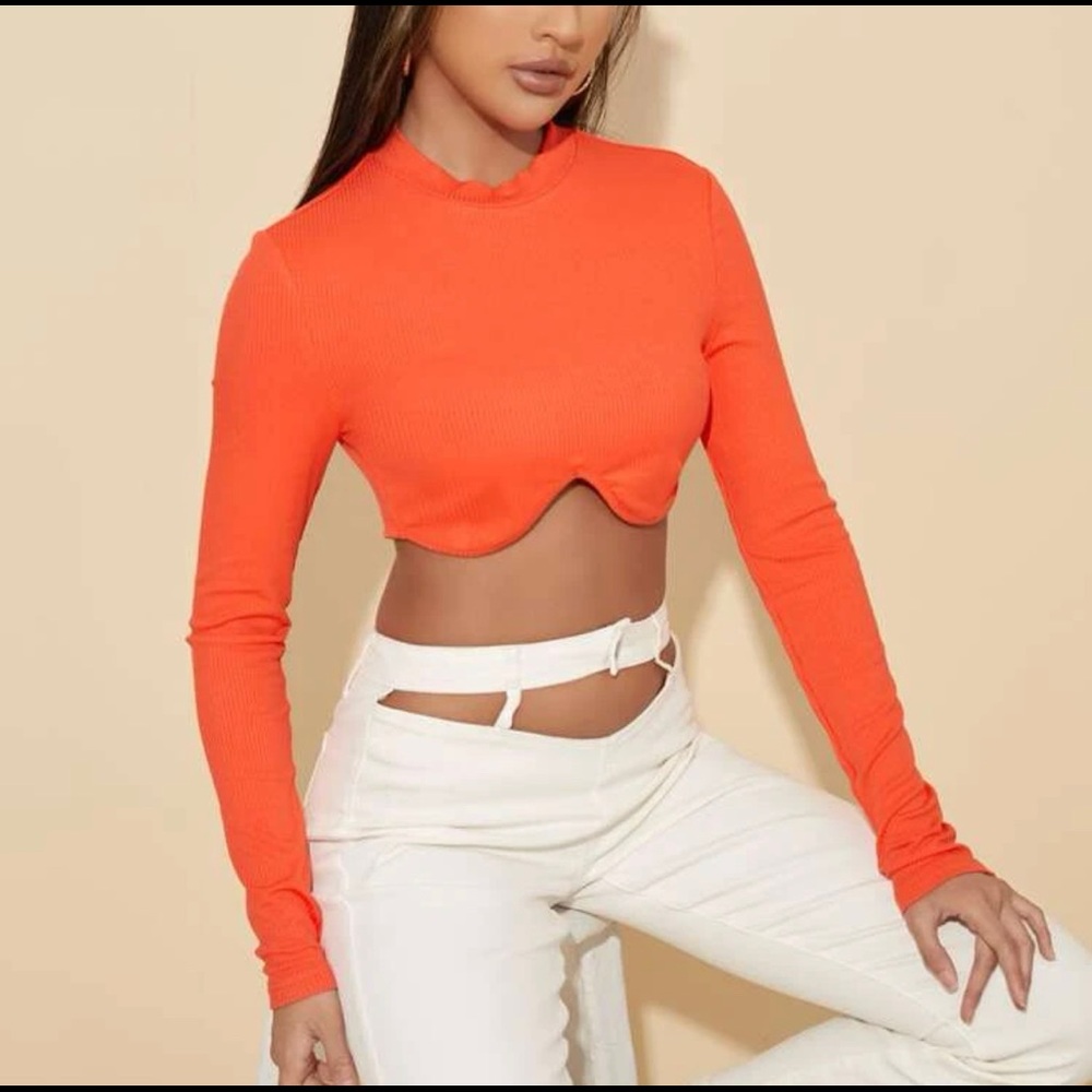 Orange Crop Top 🧡